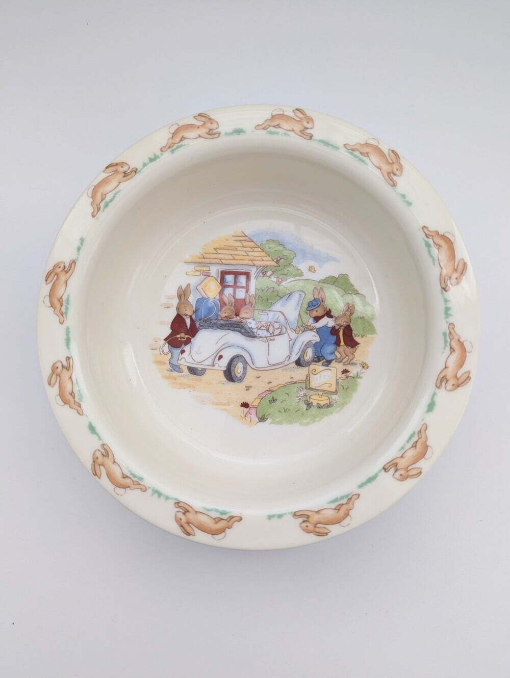 Royal Doulton Bunnykins Bone-China Pieces - 2 Bowls & 1 Cup - Picture 8 of 16